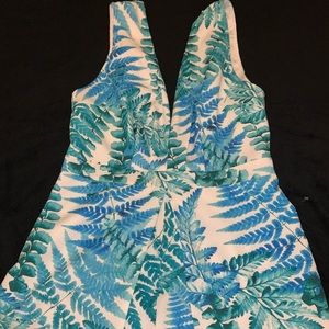 DRESSY TROPICAL ROMPER
